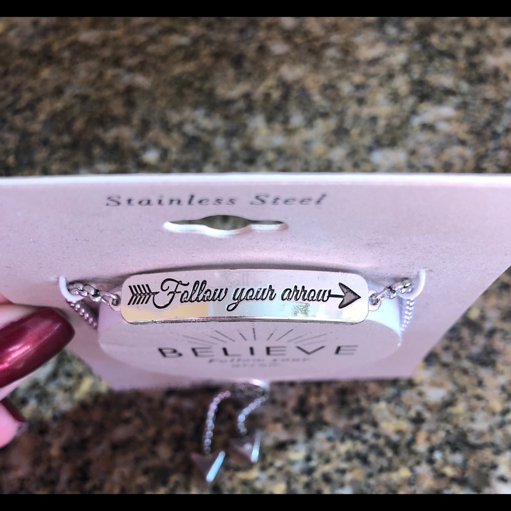 Stainless steel brand new adjustable bracelet